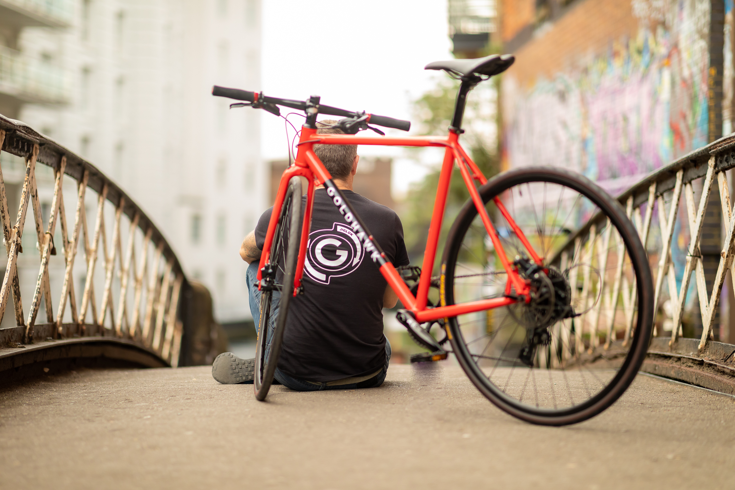 Featuring a hand made steel frame. The ideal urban bike, commuter bike or gravel bike